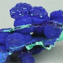 Azurite from Greece, Attica, Christiana Mine - image 2