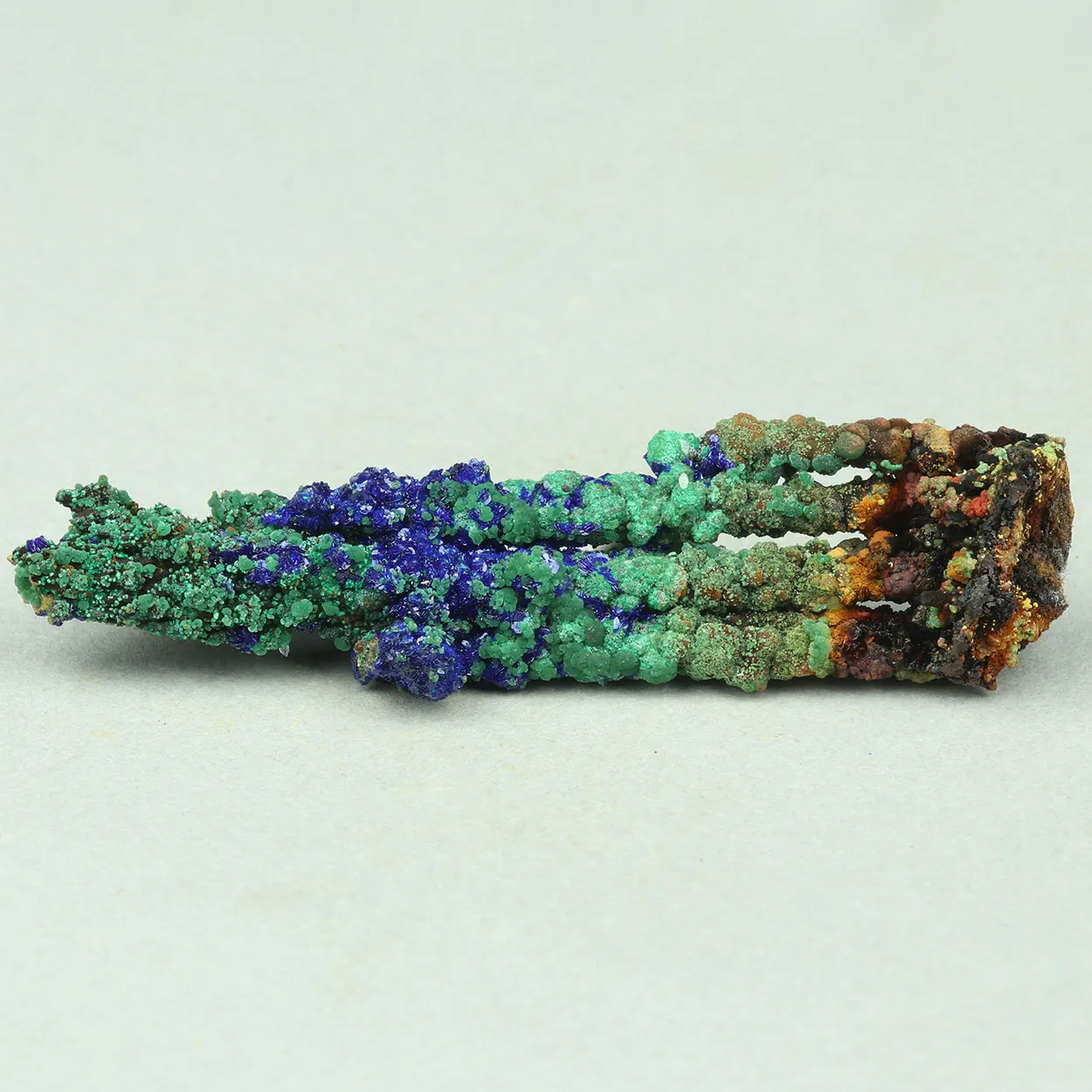 Azurite from Greece, Attica, Christiana Mine - image 4