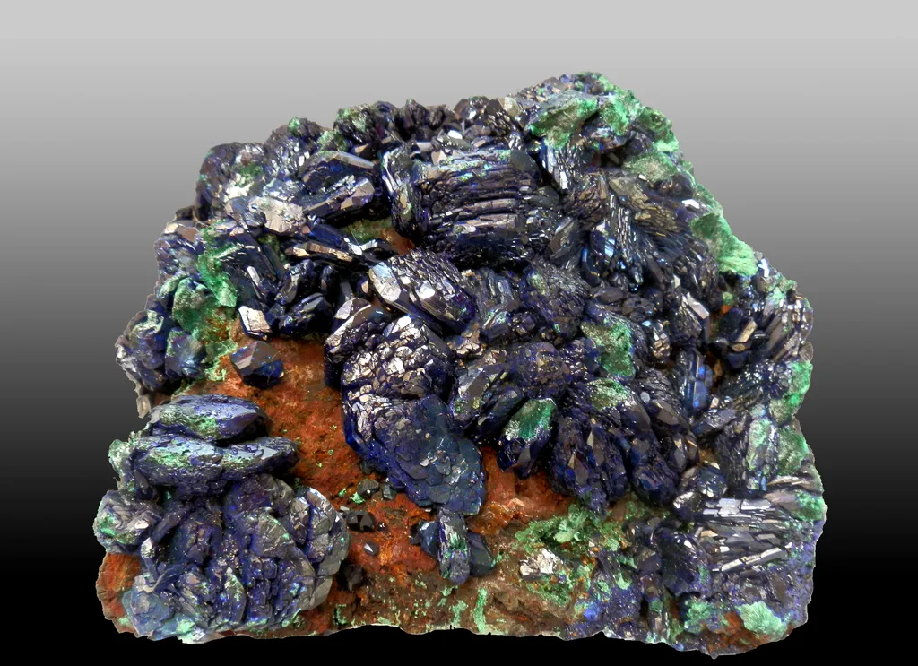 Azurite from Laos, Savannakhet Province, Sepon Mine image