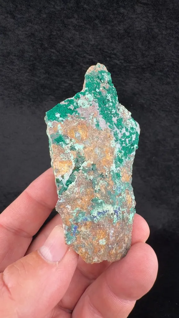 Azurite from Majuba Hill Mine, Antelope Mining District, Pershing County, Nevada, USA - image 2