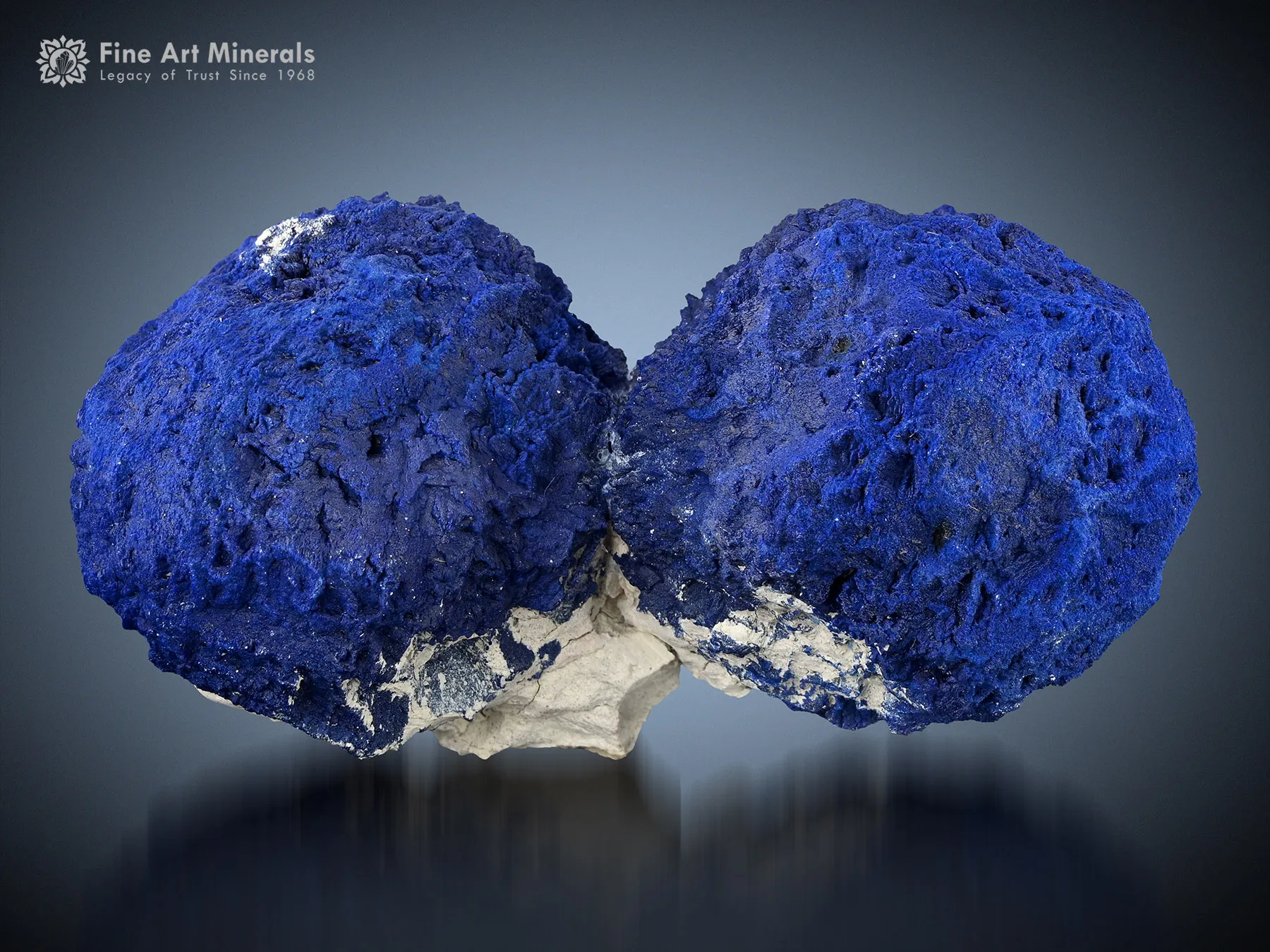 Azurite from Malbunka Copper Mine Australia - image 1