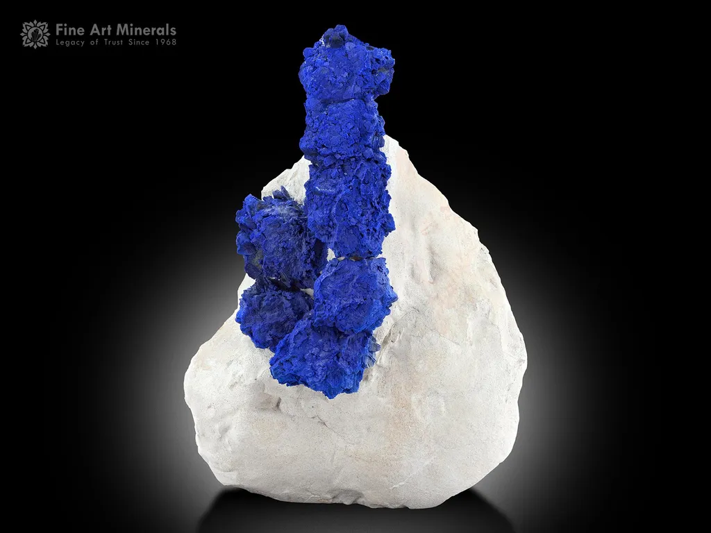 Azurite from Malbunka Copper Mine Australia image
