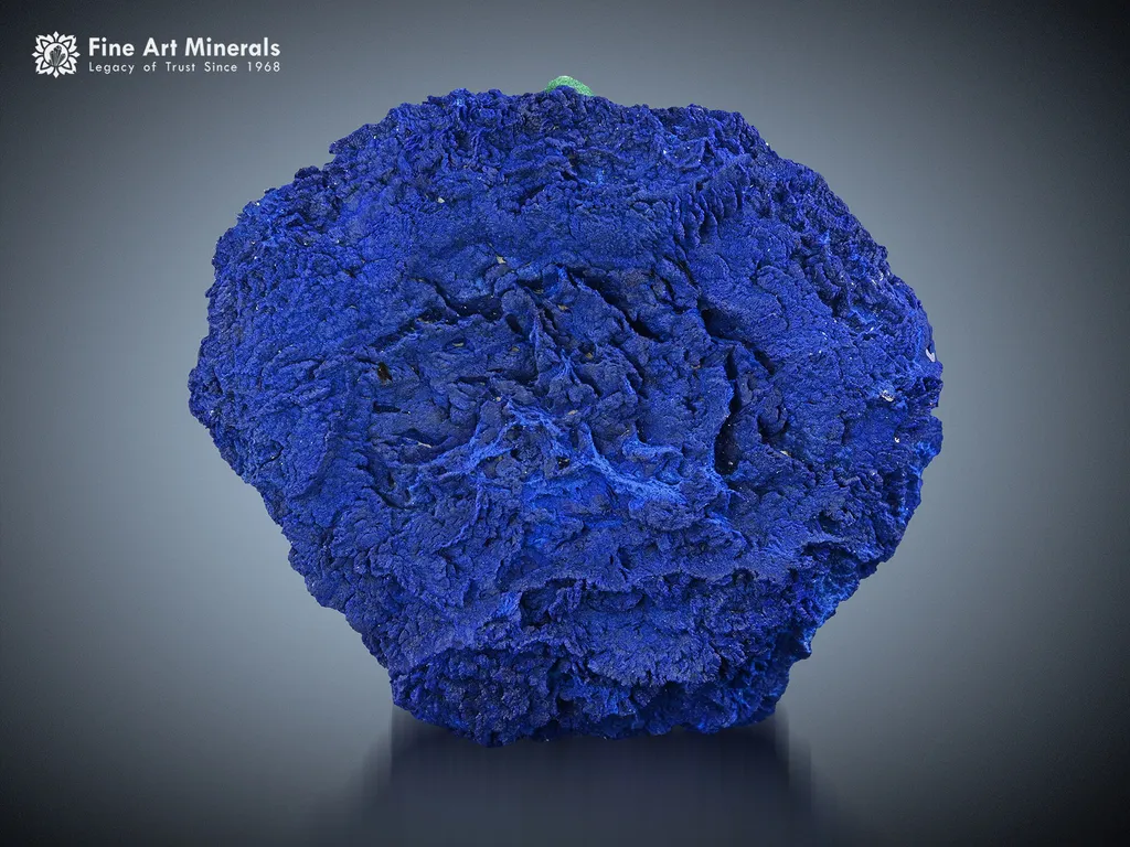 Azurite from Malbunka Copper Mine Australia image