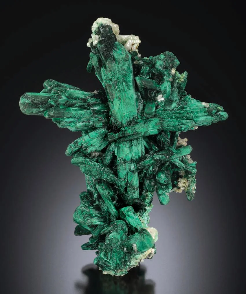 Azurite from Mammoth-Saint Anthony Mine, Arizona, USA image