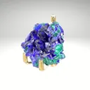 Azurite from Mexico, Sonora, Milpillas - image 2
