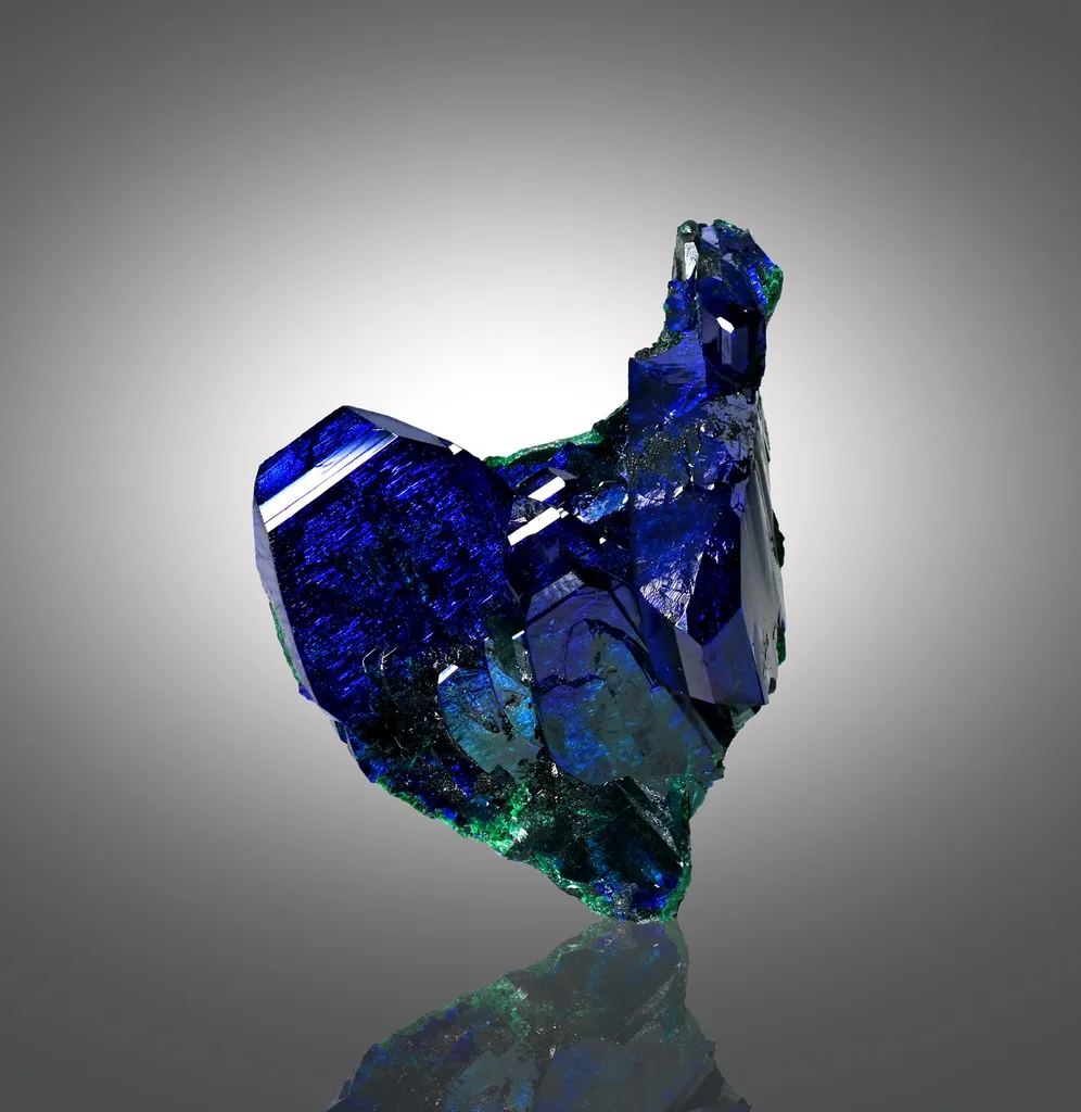 Azurite from Mexico, Sonora, Milpillas, Milpillas Mine image