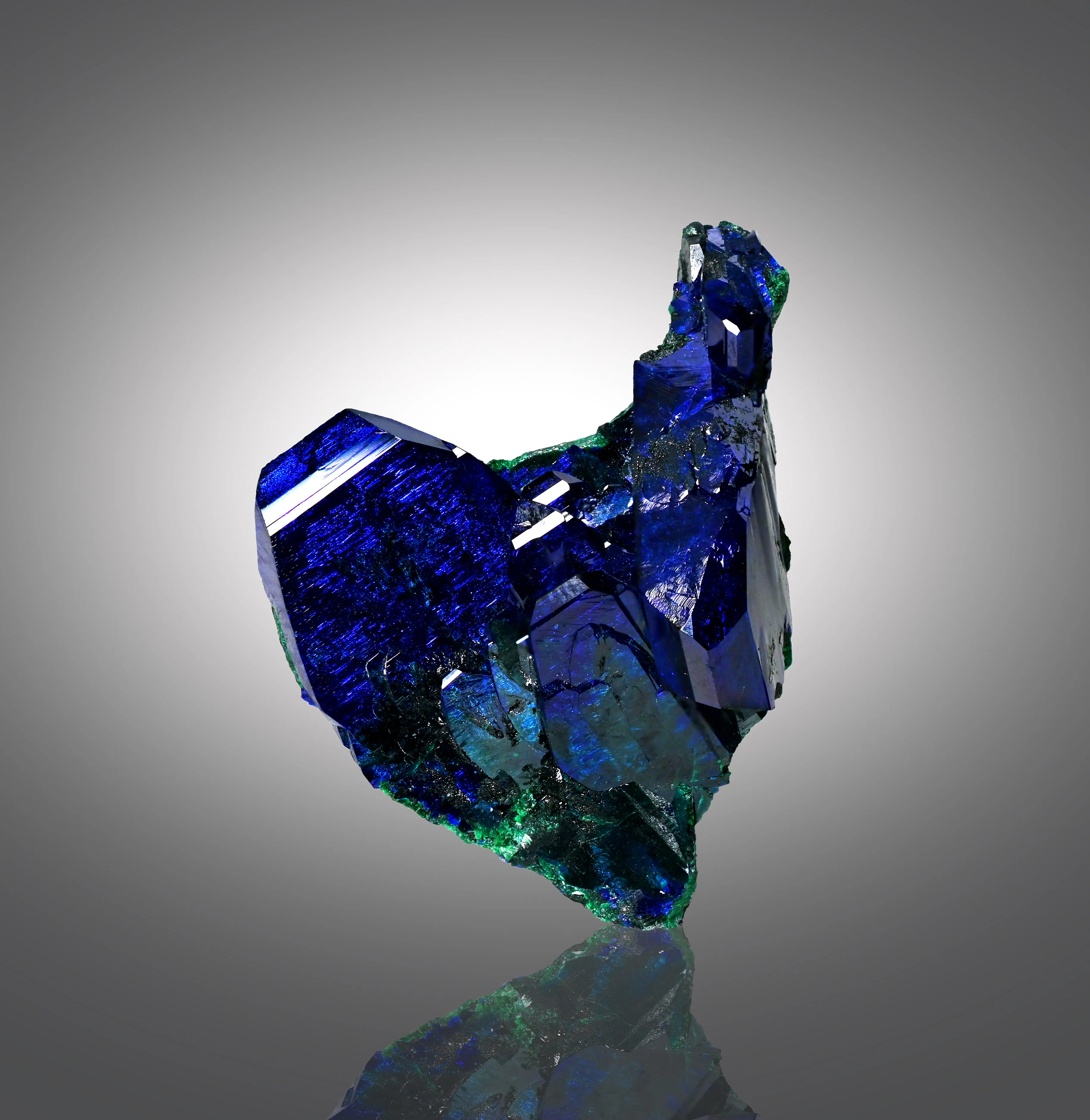 Azurite from Mexico, Sonora, Milpillas, Milpillas Mine - image 1
