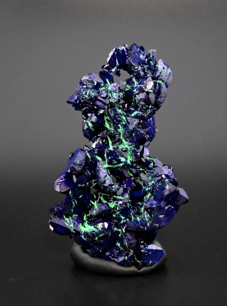 Azurite from Mexico, Sonora, Milpillas, Milpillas Mine - image 2