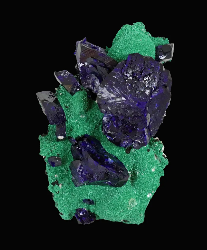 Azurite from Mexico, Sonora, Milpillas, Milpillas Mine image