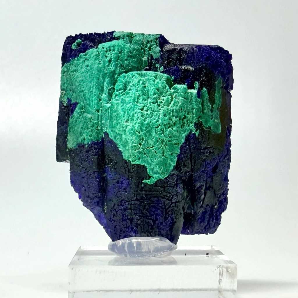 Azurite from Midelt, Midelt Province, Drâa-Tafilalet Region, Morocco image