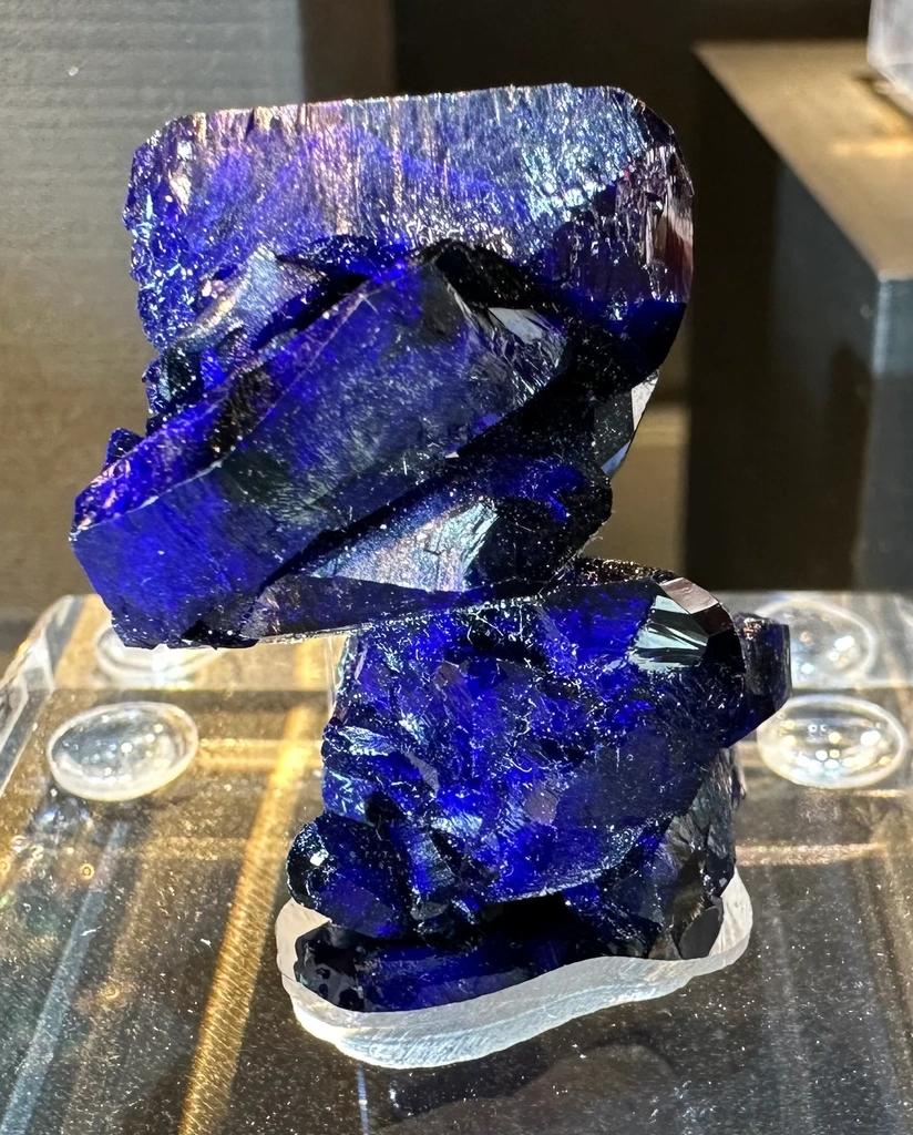 Azurite from Milpillas Mine, Milpillas, Sonora, Mexico image