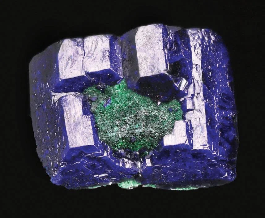 Azurite from Milpillas Mine, Milpillas, Sonora, Mexico image