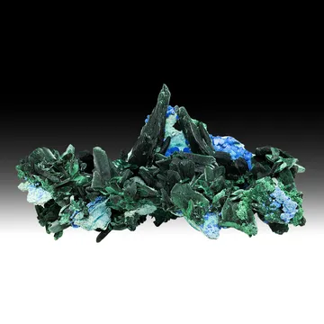 Azurite from Milpillas Mine, Milpillas, Sonora, Mexico