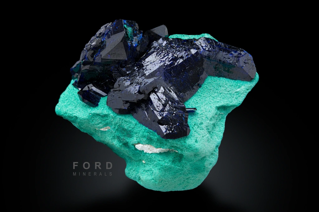 Azurite from Milpillas Mine, Milpillas, Sonora, Mexico - image 2