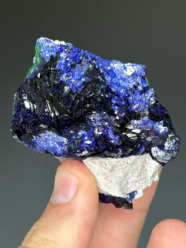 Azurite from Milpillas Mine, Milpillas, Sonora, Mexico - image 3