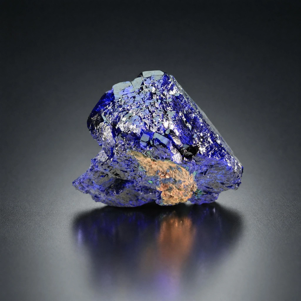 Azurite from Milpillas Mine, Milpillas, Sonora, Mexico - image 3