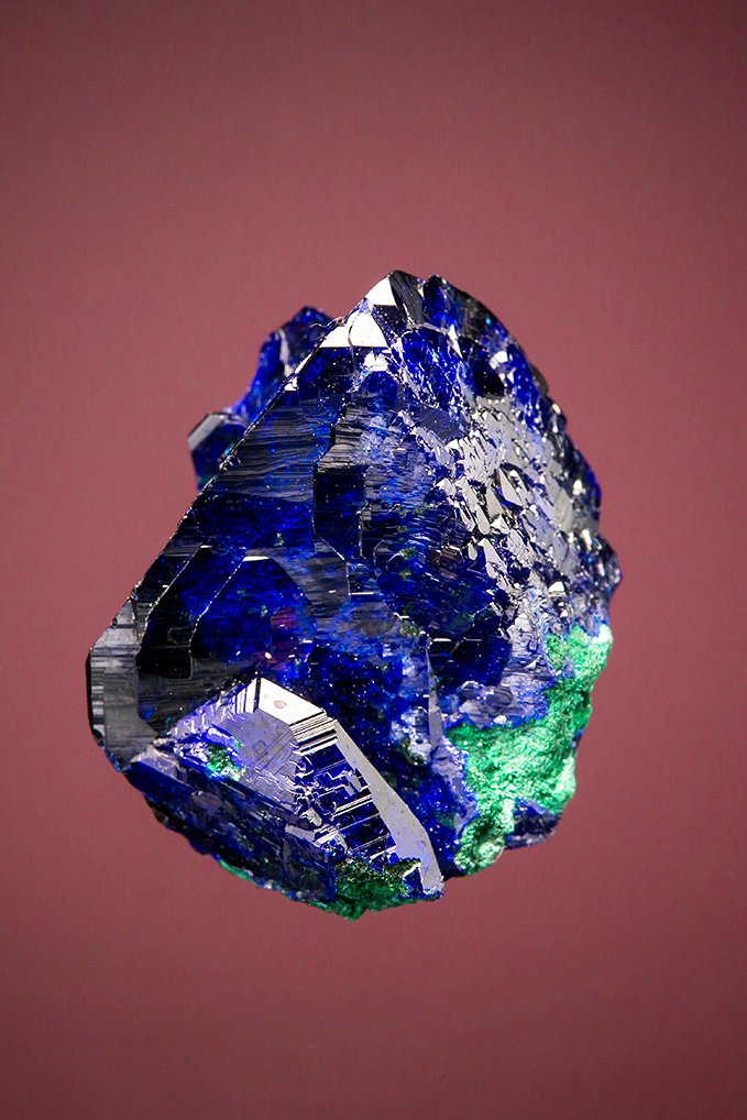 Azurite from Milpillas Mine, Milpillas, Sonora, Mexico image