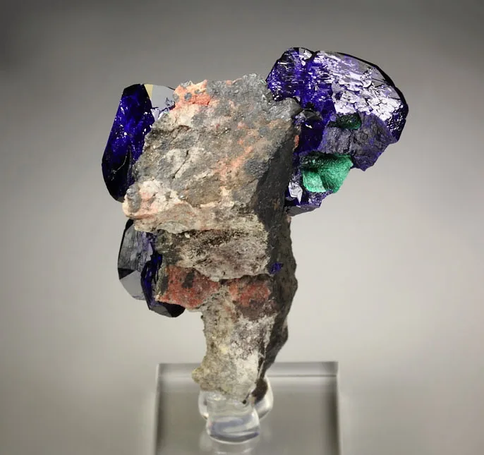 Azurite from Milpillas Mine, Milpillas, Sonora, Mexico - image 3