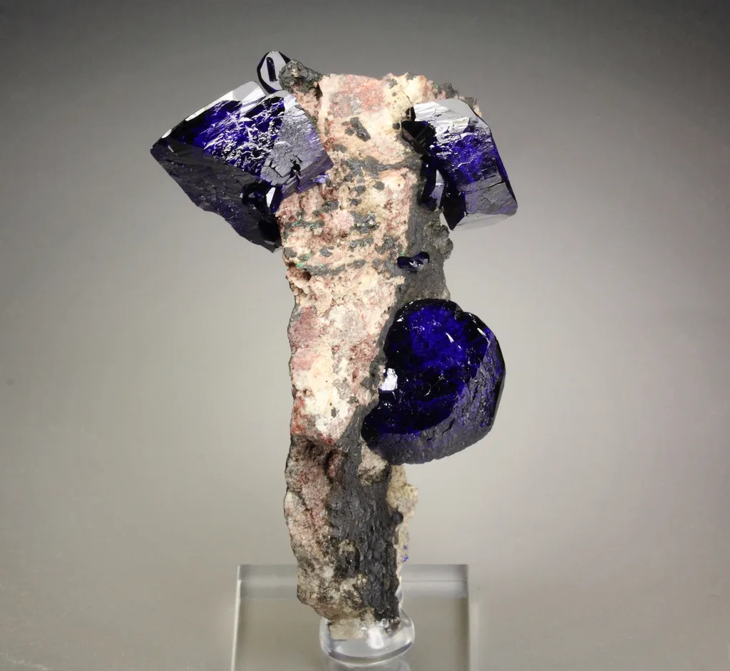 Azurite from Milpillas Mine, Milpillas, Sonora, Mexico - image 7