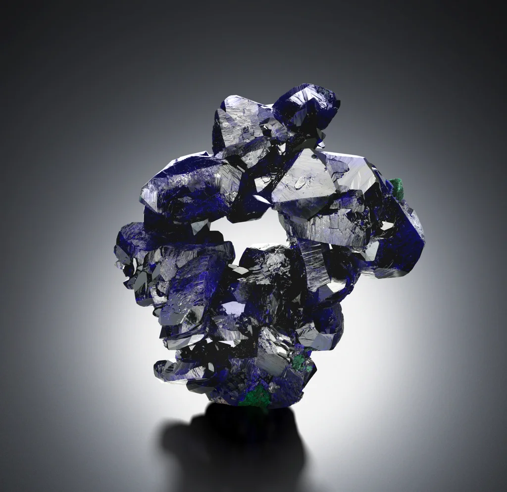 Azurite from Milpillas, Sonora, Mexico image