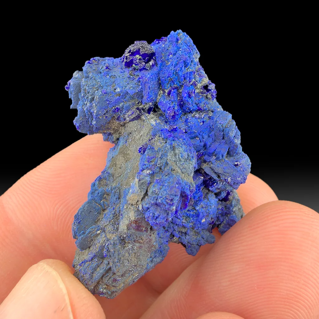 Blue Sedimentary Rocks Azurite from Morenci Mine, Morenci, Arizona, USA