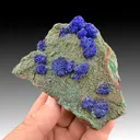 Azurite from Morenci Mine, Morenci, Arizona, USA - image 1