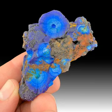 Azurite from Morenci Mine, Morenci, Arizona, USA