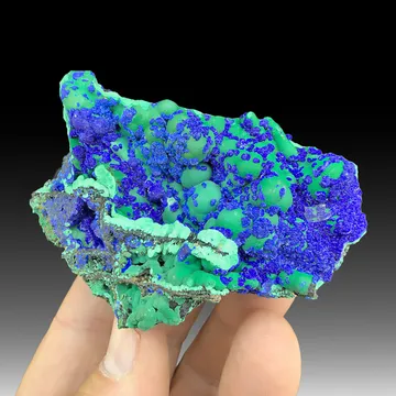 Azurite from Morenci Mine, Morenci, Arizona, USA