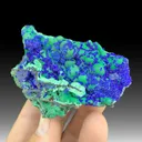 Azurite from Morenci Mine, Morenci, Arizona, USA - image 1