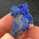 Blue Sedimentary Rocks Azurite from Morenci Mine, Morenci, Arizona, USA