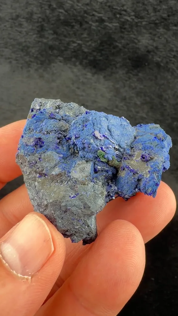 Azurite from Morenci Mine, Morenci, Arizona, USA - image 3