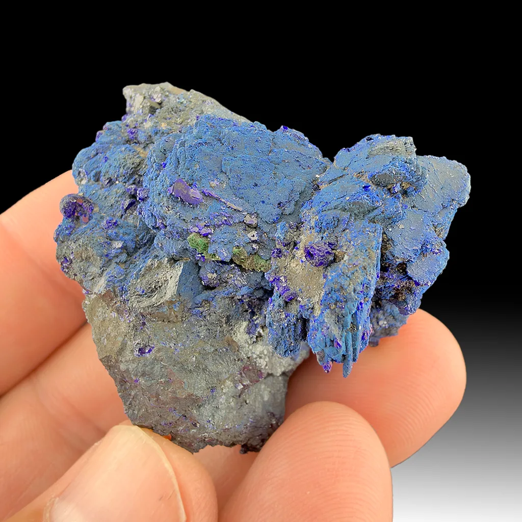Azurite from Morenci Mine, Morenci, Arizona, USA image