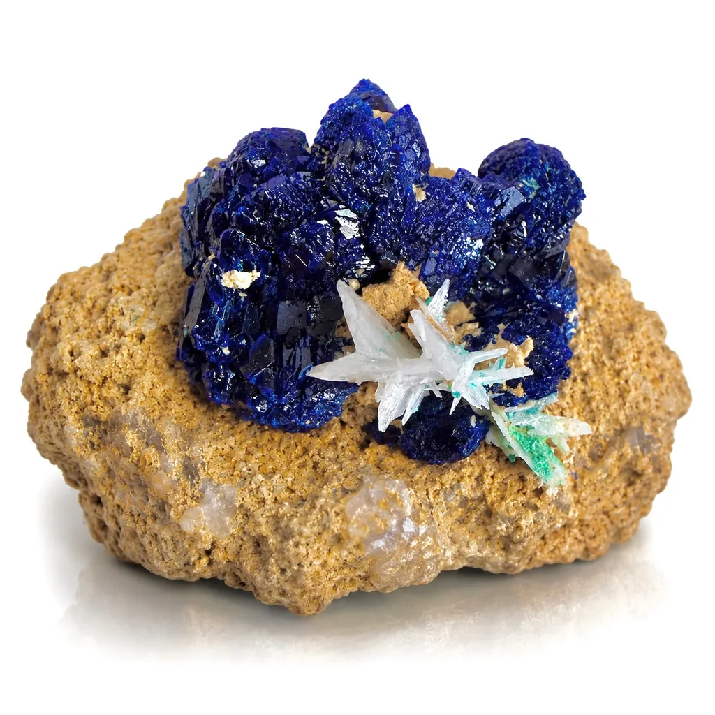 Azurite from Morocco image