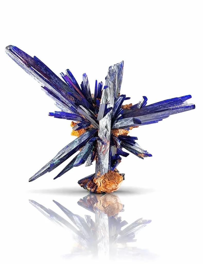 Azurite from Morocco image