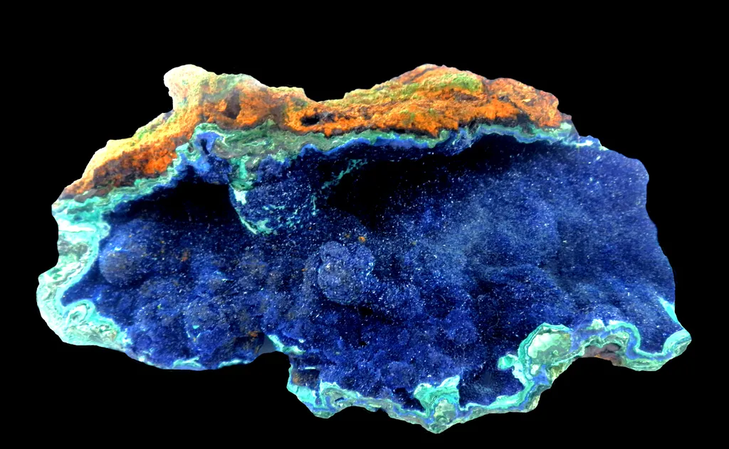 Azurite from Morocco image