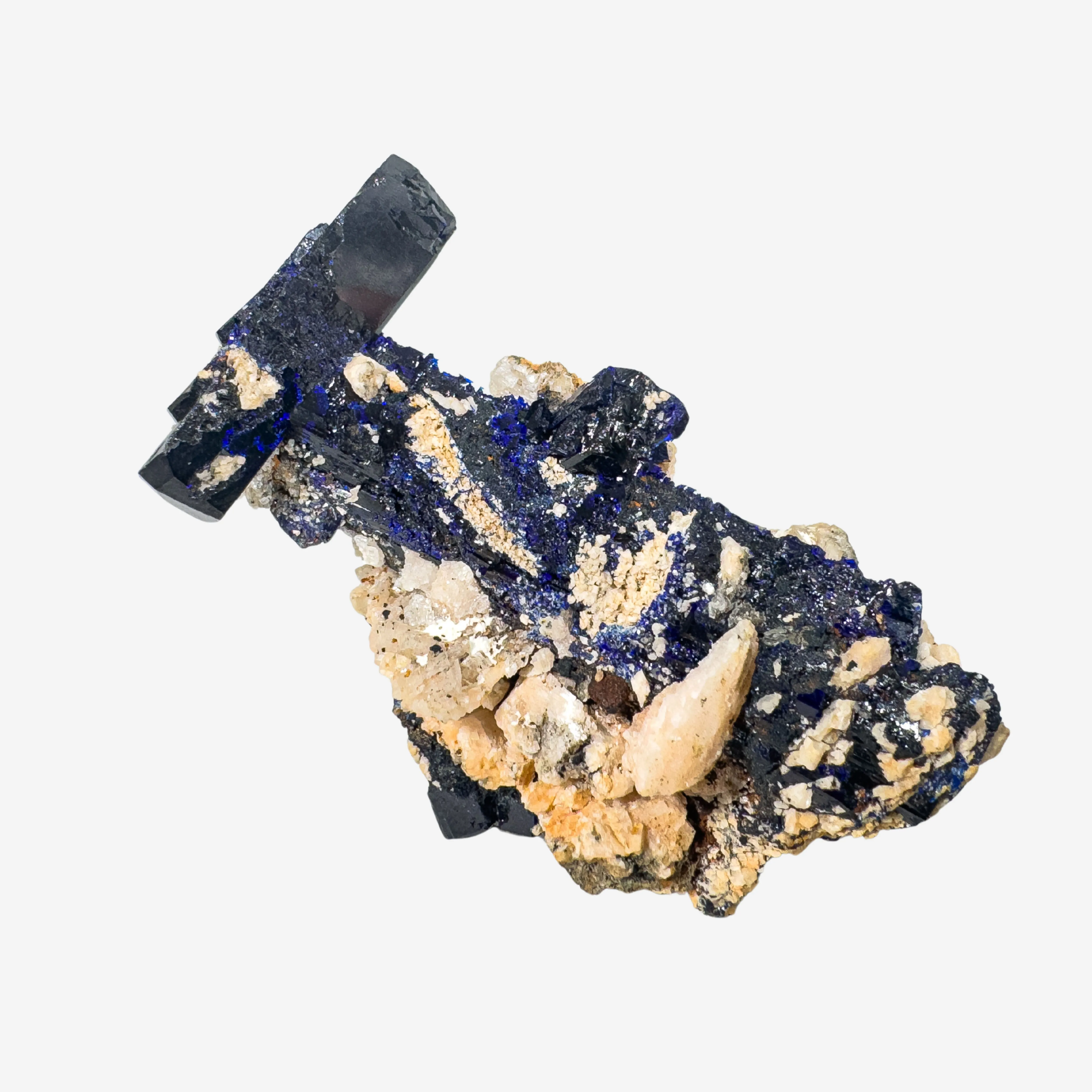 Azurite from Morocco, Oriental Region, Touissit - image 1