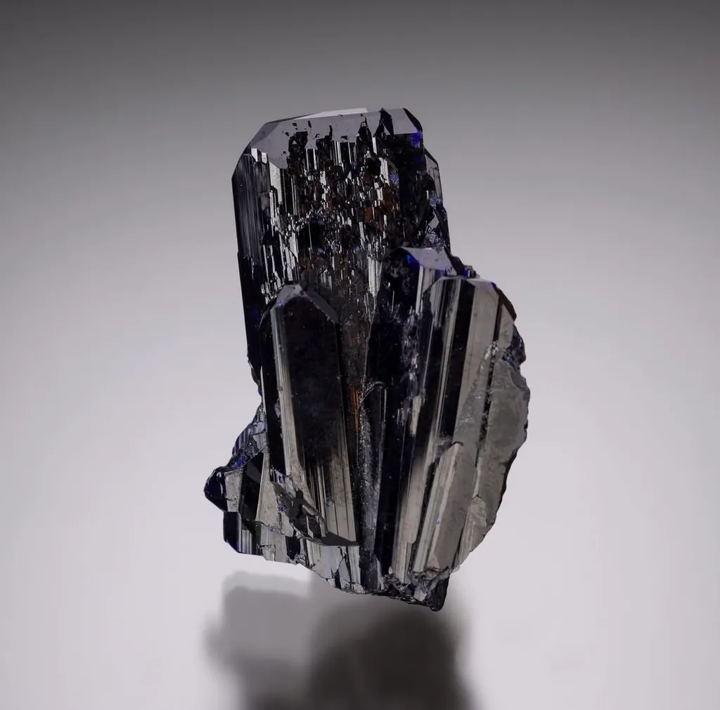 Azurite from Namibia, Oshikoto Region, Tsumeb