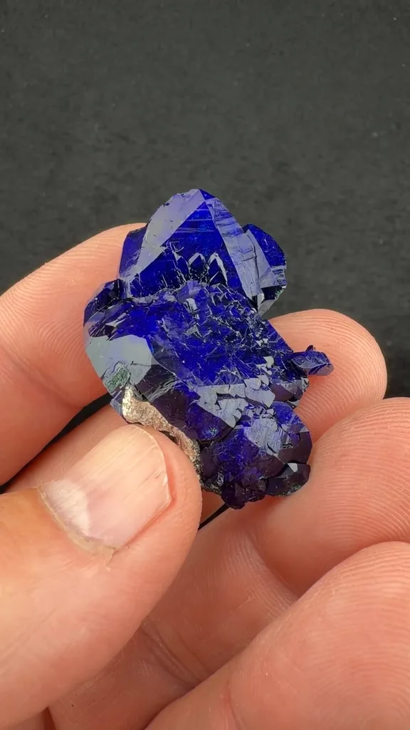 Azurite from New Cornelia Mine, Ajo, Arizona, USA - image 2