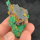 Azurite from Oumjrane, Tinghir Province, Drâa-Tafilalet Region, Morocco - image 2