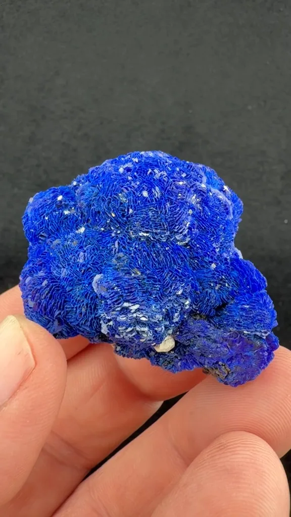 Azurite from Rubtsovsk Mine, Altai Krai, Russia - image 2