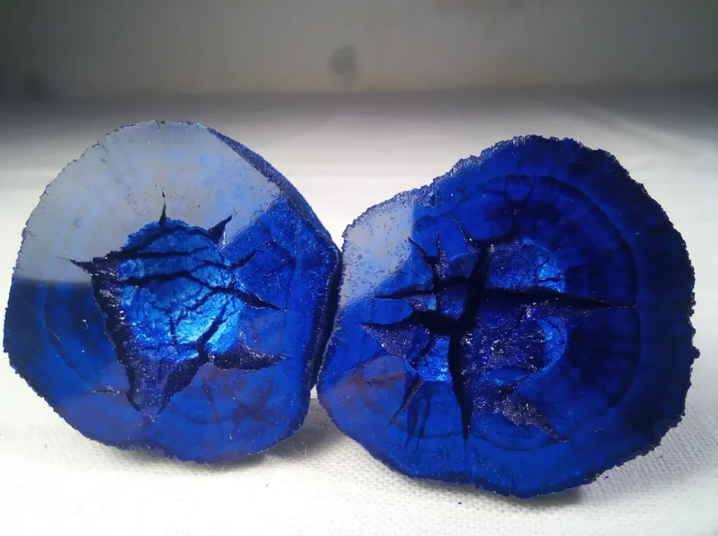 Azurite from Russia, Ural Mountains, Chelyabinsk Oblast image