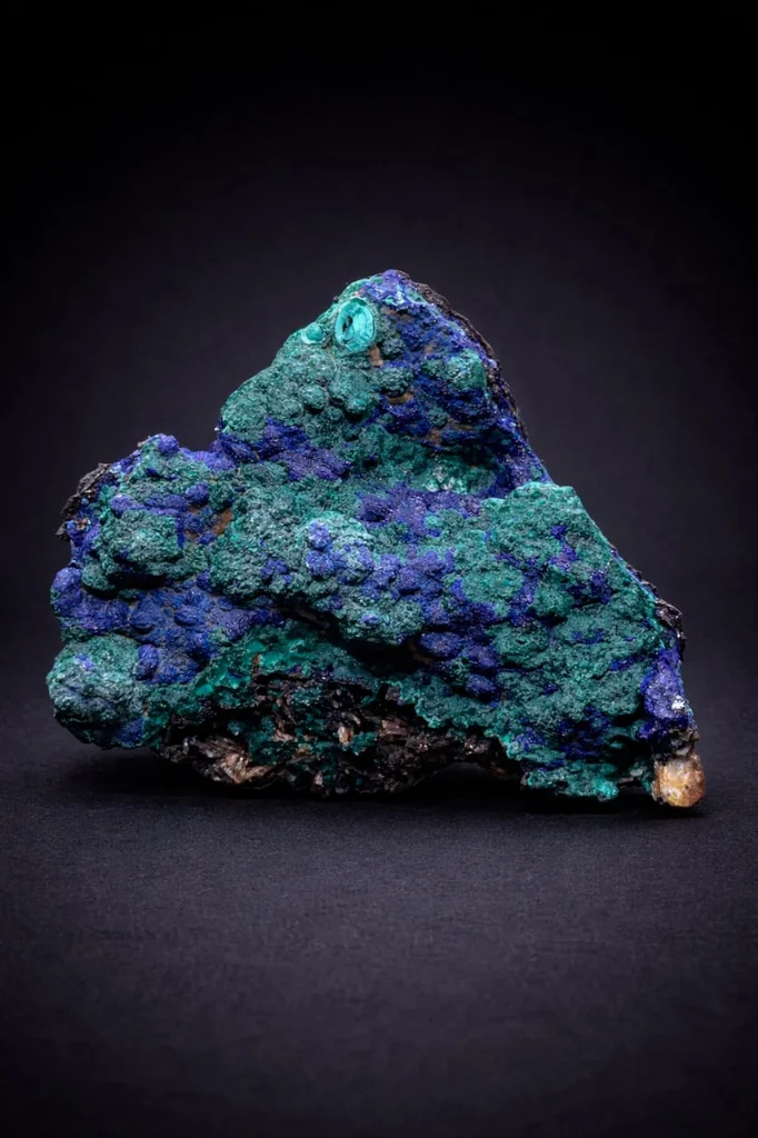 Azurite from Sidi Ayed, Fès-Meknès Region, Morocco image