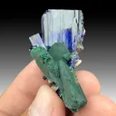 Azurite from Touissit, Oriental Region, Morocco - image 1