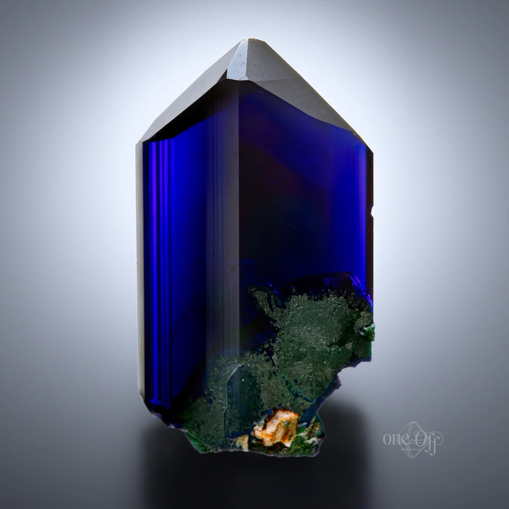 Azurite from Touissit, Oriental Region, Morocco image