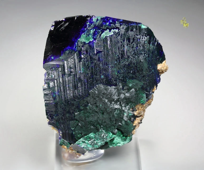 Azurite from Touissit, Oriental Region, Morocco image