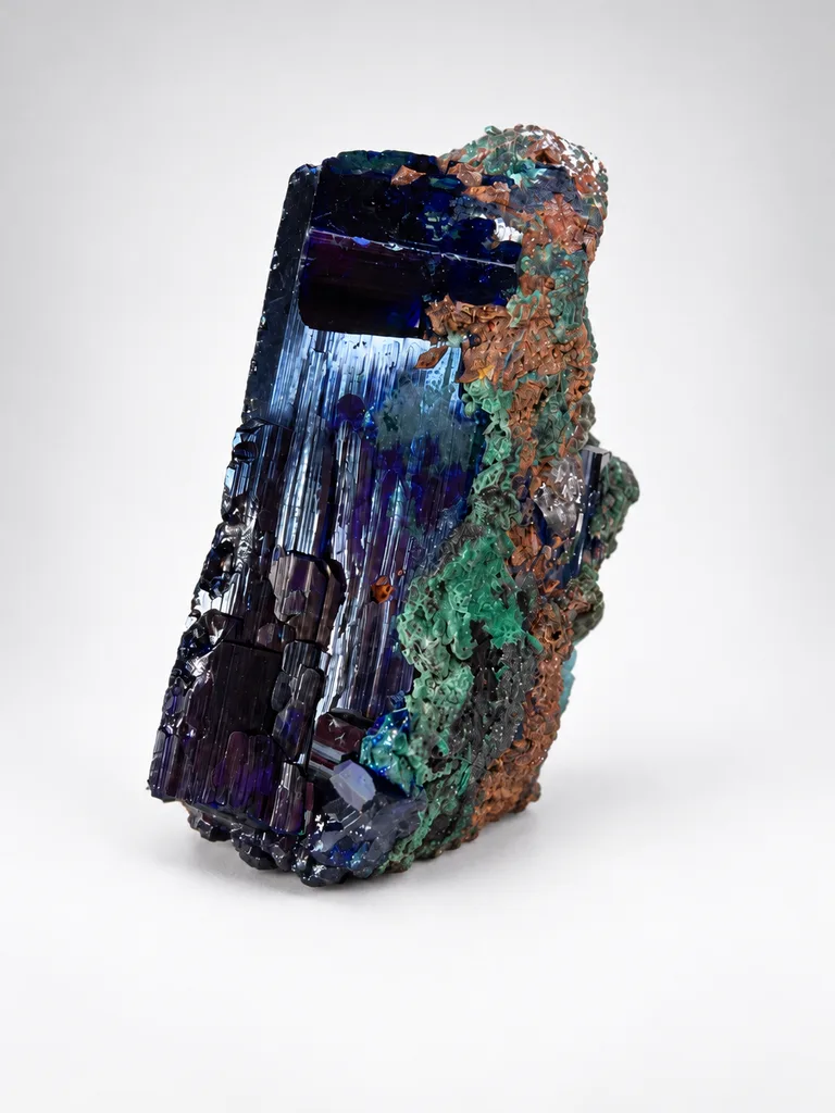 Azurite from Tsumeb Mine, Tsumeb, Oshikoto Region, Namibia - image 6