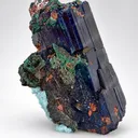 Azurite from Tsumeb Mine, Tsumeb, Oshikoto Region, Namibia - image 1