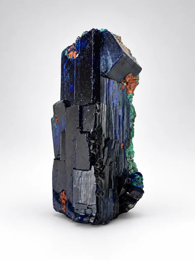 Azurite from Tsumeb Mine, Tsumeb, Oshikoto Region, Namibia - image 4