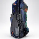 Azurite from Tsumeb Mine, Tsumeb, Oshikoto Region, Namibia - image 4