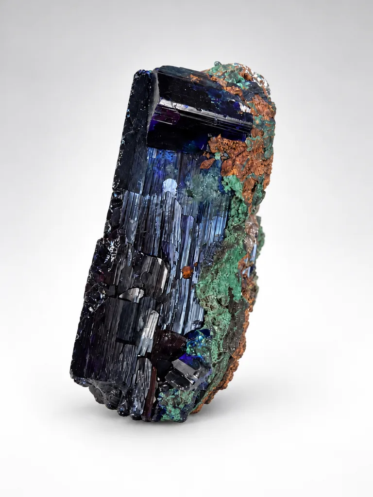 Azurite from Tsumeb Mine, Tsumeb, Oshikoto Region, Namibia - image 5